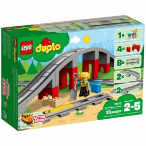 10872 LEGO Duplo Treinbrug En Rails