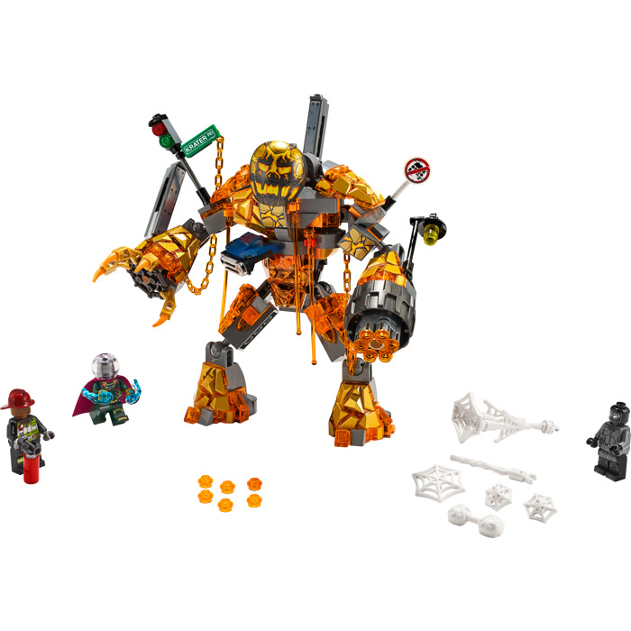 76128 LEGO Marvel Spiderman Molten Man duel3