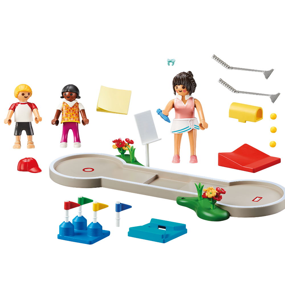 70092 PLAYMOBIL Family Fun Minigolf1