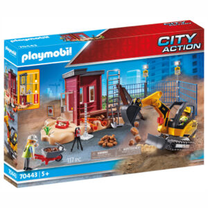 70443 PLAYMOBIL City Action Mini Graafmachine