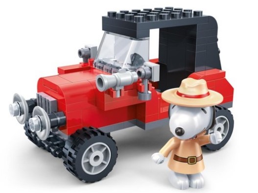7527 BANBAO Snoopy Geheim Agent1