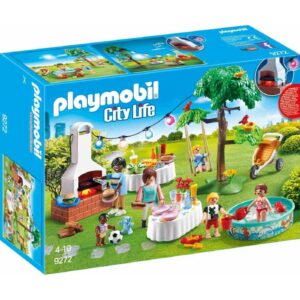 9272 PLAYMOBIL City Life Familiefeest met Barbecue