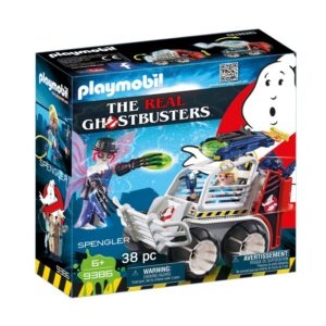 9386 PLAYMOBIL Ghostbusters Spengler met Kooiwagen