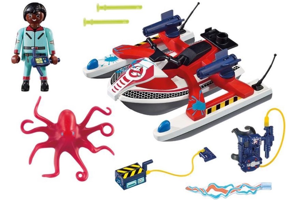 9387 PLAYMOBIL Ghostbusters Zeddemore met Waterscooter1