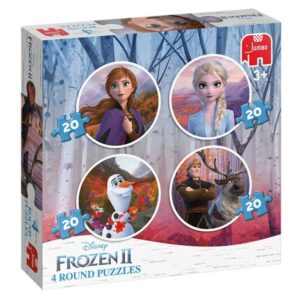Frozen 2 Legpuzzels Rond