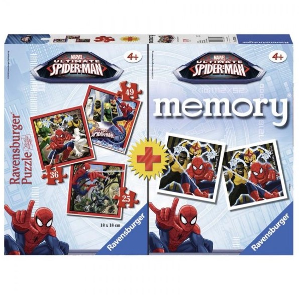 Spiderman Memory en Puzzel