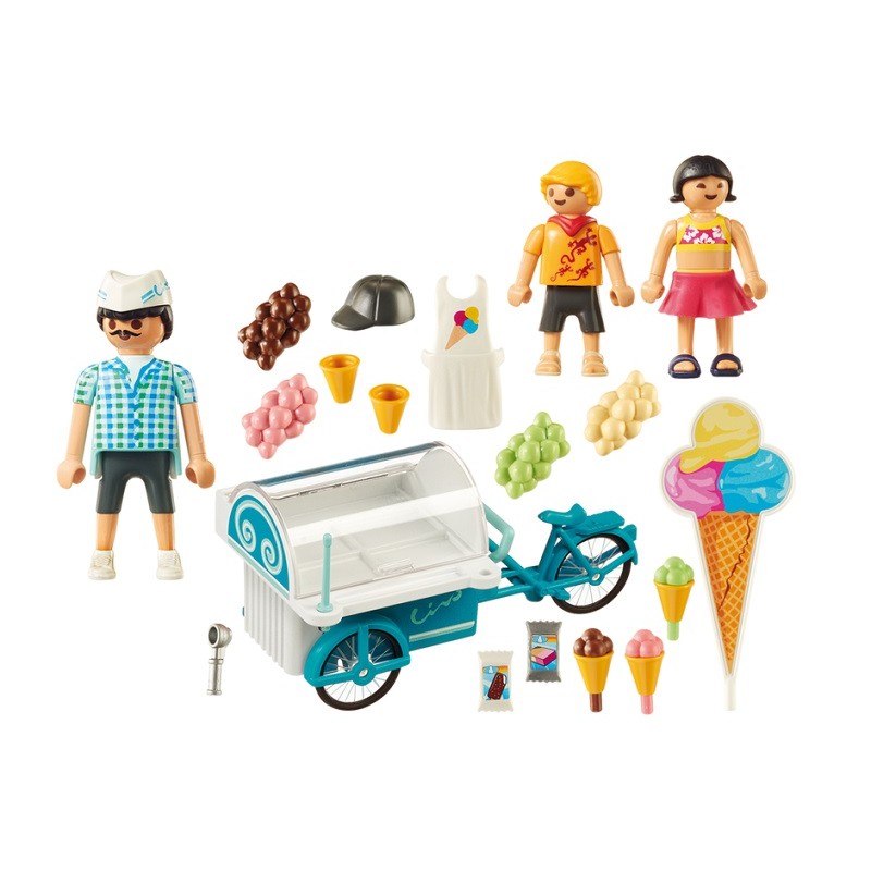 9426 PLAYMOBIL Family Fun IJsjesverkoper1