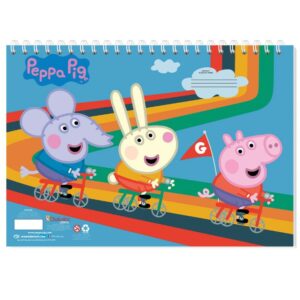 Peppa Pig Stickerboek Kleurboek