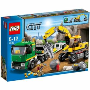 4203 LEGO City Graafmachinetransport