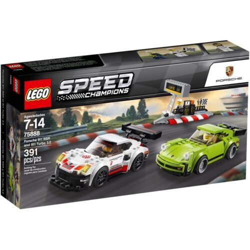 75888 LEGO Speed Champions Porsche 911 RSR en 911 Turbo 3.0