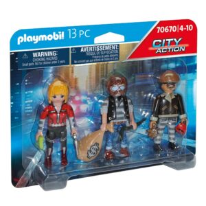 70670 PLAYMOBIL City Action Figurenset Boeven
