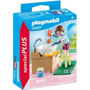 70301 PLAYMOBIL Special Plus Meisje aan Wastafel