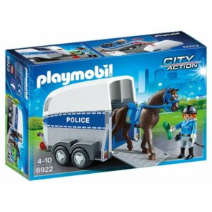 6922 PLAYMOBIL City Action Bereden Politie met Trailer