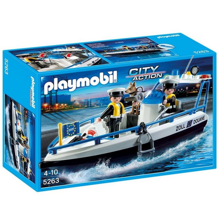 5263 PLAYMOBIL City Action Douaneboot
