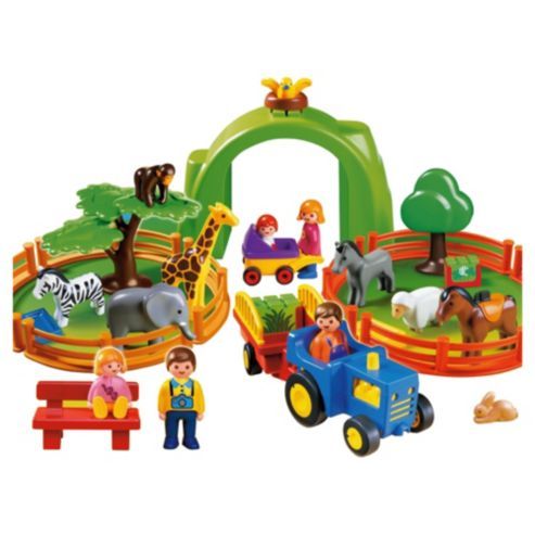 6754 PLAYMOBIL 123 Grote Dierentuin - Afbeelding 2