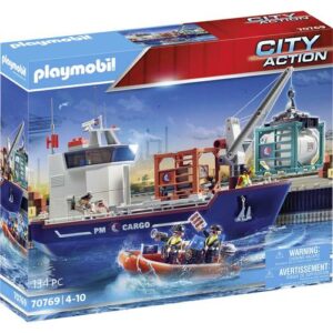 70769 PLAYMOBIL City Action Cargo Groot Containerschip