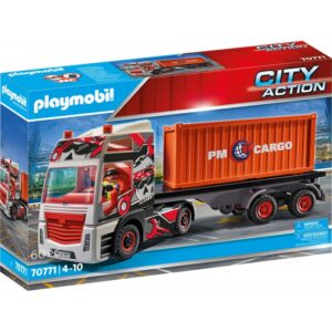 70771 PLAYMOBIL City Action Cargo Truck met Aanhanger