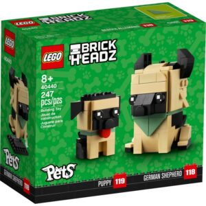 40440 LEGO BrickHeadz Duitse Herder met Puppy