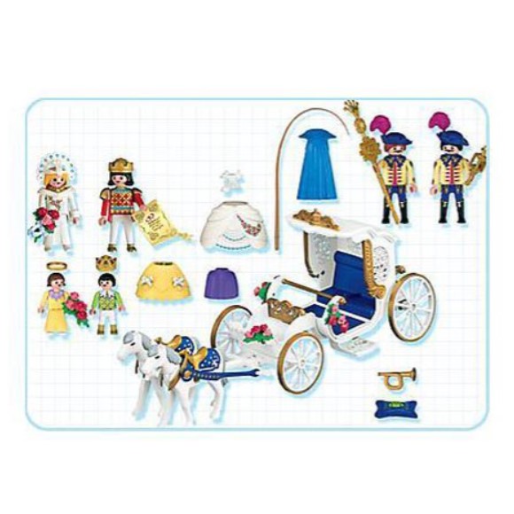 4258 PLAYMOBIL Princess Koninklijke Koets - Afbeelding 2