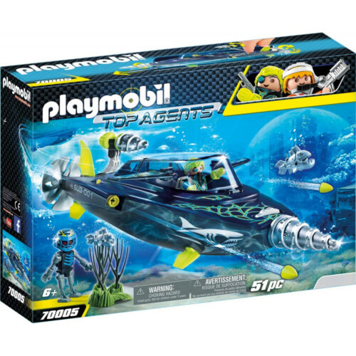 70005 PLAYMOBIL Top Agents Drilonderzeeër