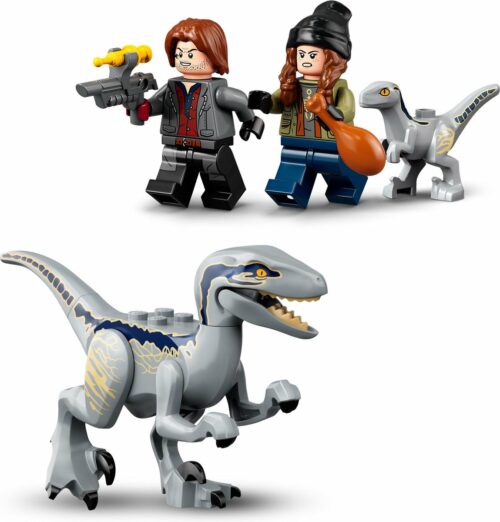 76946 LEGO Jurassic World Blue & Beta Velociraptorvangst1