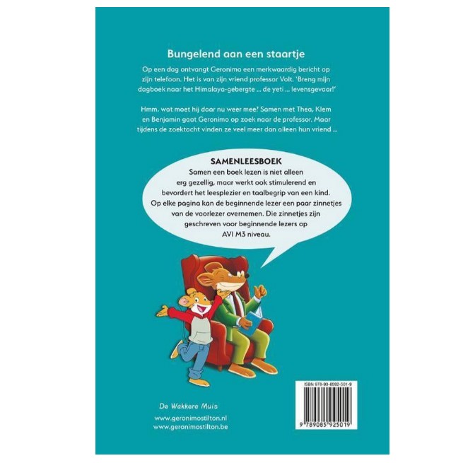 Geronimo Stilton Bungelend aan een staartje1