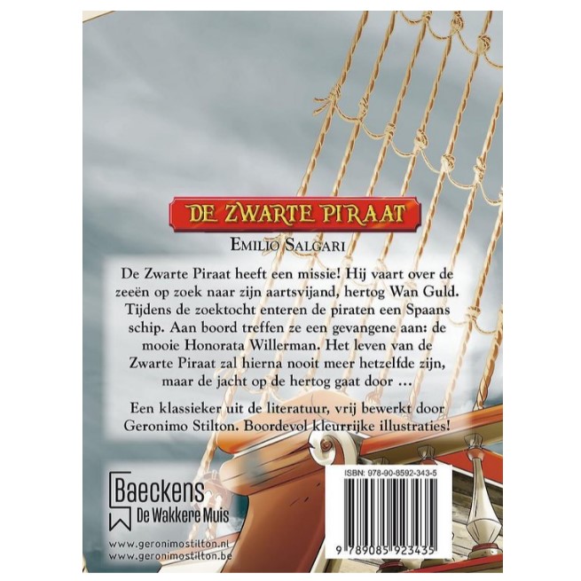 Geronimo Stilton De Zwarte Piraat - Afbeelding 2