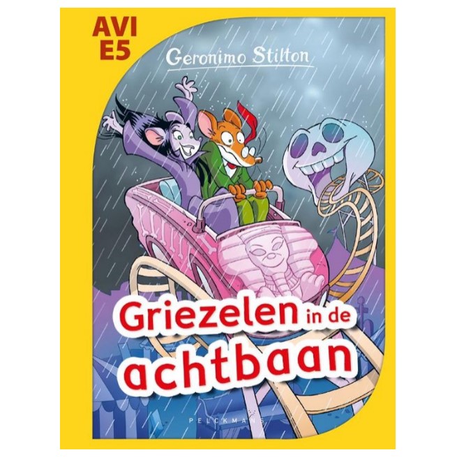 Geronimo Stilton Griezelen in de achtbaan