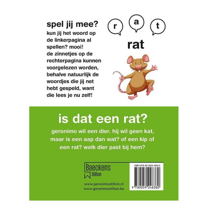 Geronimo Stilton Is dat een rat? - Afbeelding 2