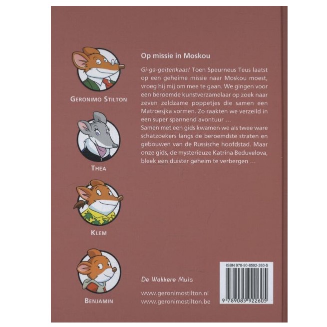 Geronimo Stilton Op missie in Moskou - Afbeelding 2