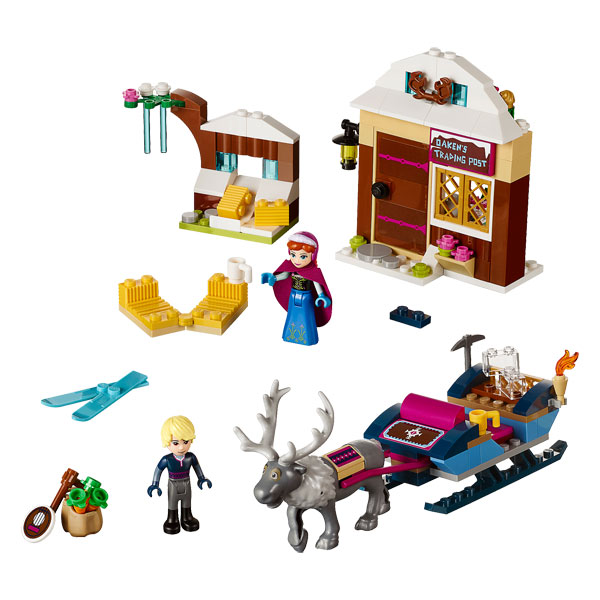 41066 LEGO Disney Princess Frozen Slee avontuur met Anna & Kristoff - Afbeelding 2