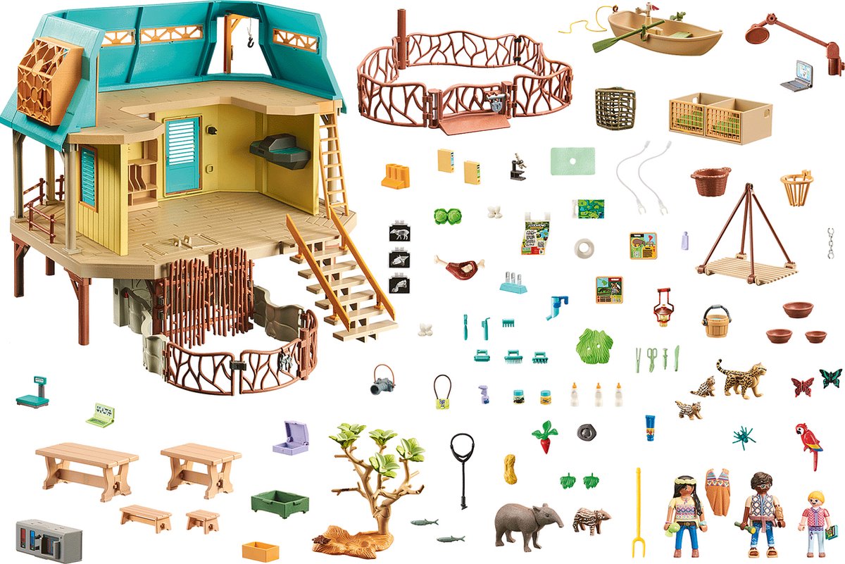 71007 PLAYMOBIL Wiltopia Dierenverzorgingscentrum1
