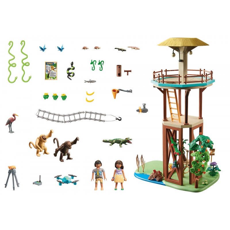 71008 PLAYMOBIL Wiltopia Onderzoeksstation met kompas - Afbeelding 2