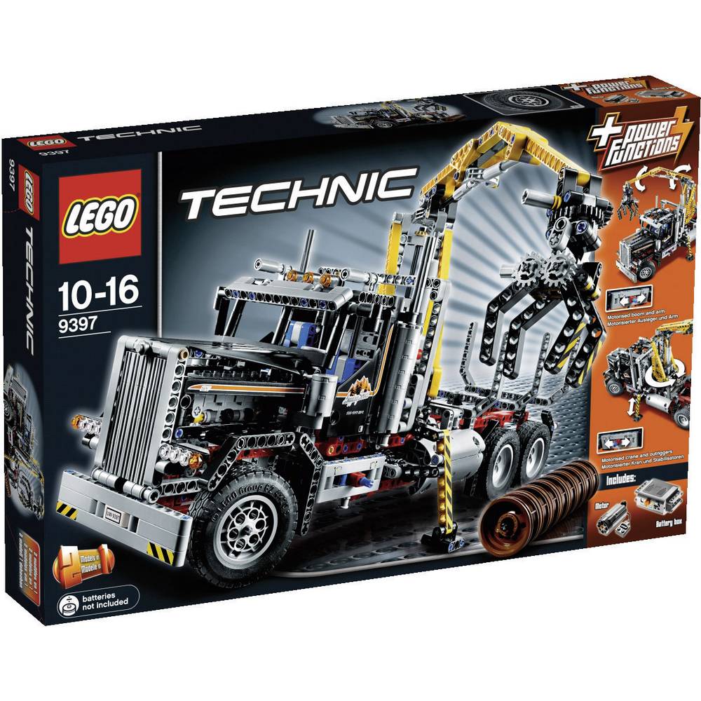 9397 LEGO Technic Boomstammenstransport