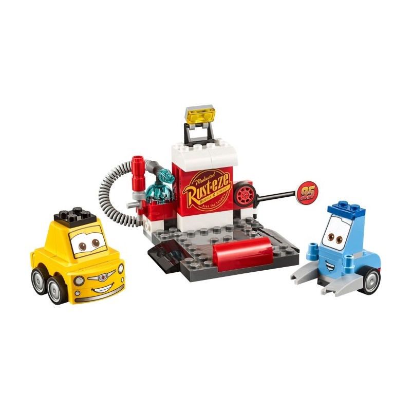 10732 LEGO Juniors Cars Guido en Luigi's Pitstop - Afbeelding 2