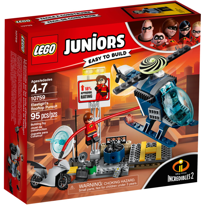 10759 LEGO Juniors Dakachtervolging van Elastigirl