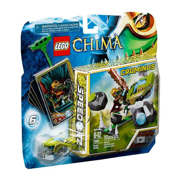 70103 LEGO Chima Bowlen met rotsblokken