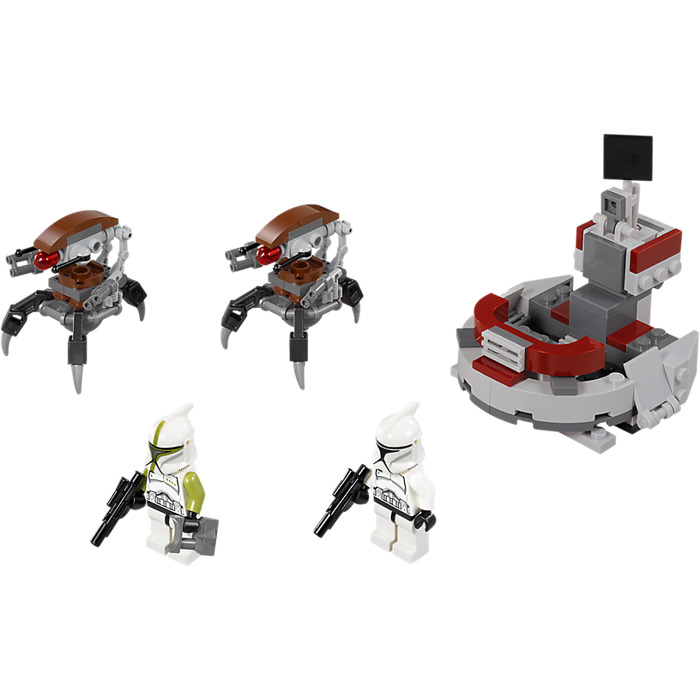 75000 LEGO Star Wars Clone Trooper vs. Droidekas - Afbeelding 2