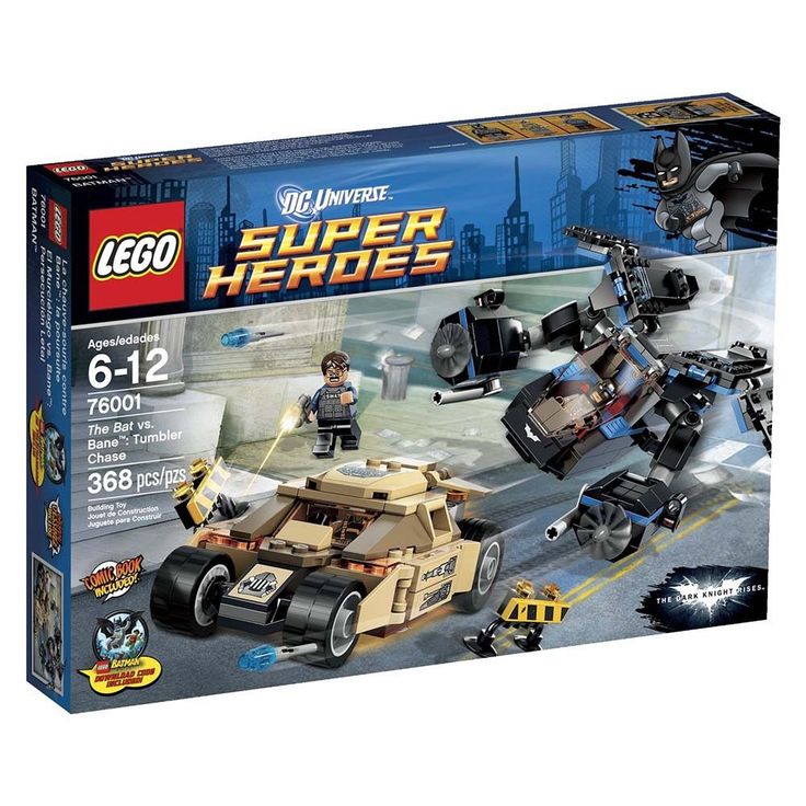 76001 LEGO Batman Tumbler Achtervolging