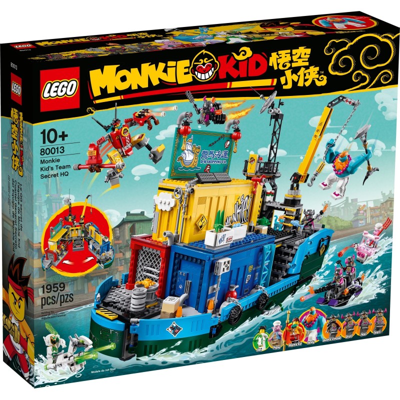 80013 LEGO Monkie Kid Secret HQ