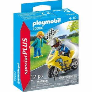 70380 PLAYMOBIL Special Plus Jongens met Racemotor