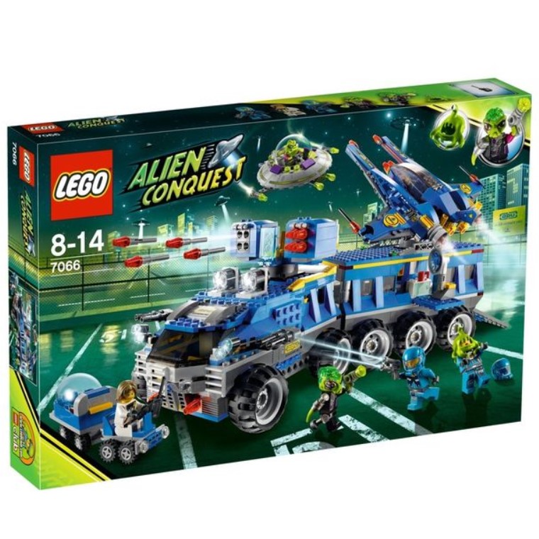 7066 LEGO Alien Conquest Verdedigingshoofdkwartier