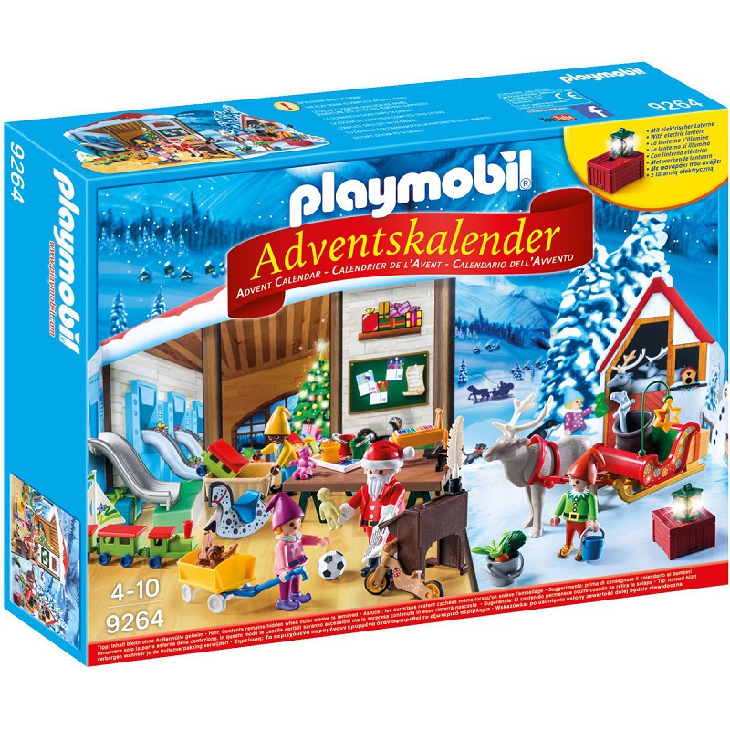 9264 PLAYMOBIL Adventskalender Kerstatelier met Elfen