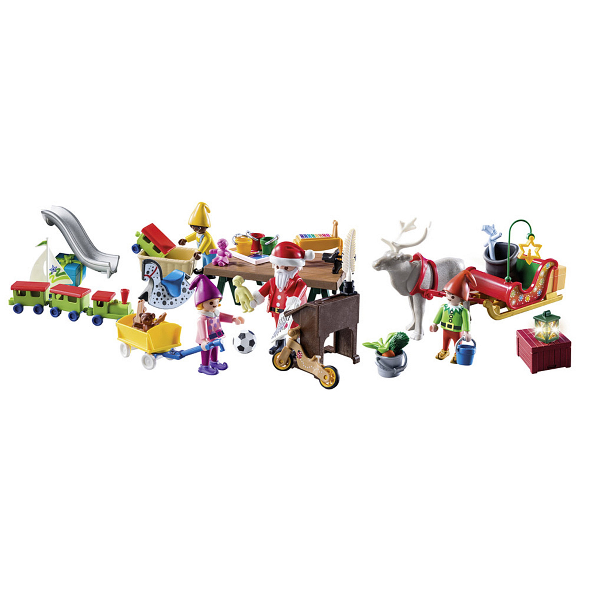 9264 PLAYMOBIL Adventskalender Kerstatelier met Elfen1