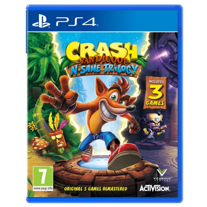 Crash Bandicoot NSane Trilogy PS4