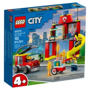60375 LEGO City Brandweerkazerne en Brandweerwagen