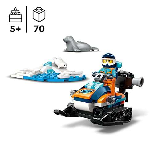 60376 LEGO City Sneeuwscooter voor Poolonderzoek1