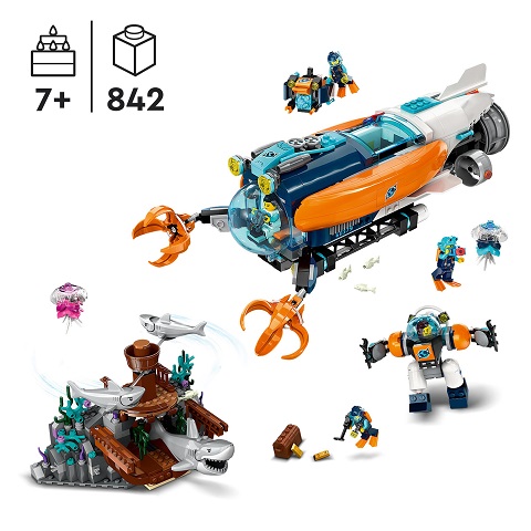 60379 LEGO City Duikboot voor Diepzeeonderzoek1