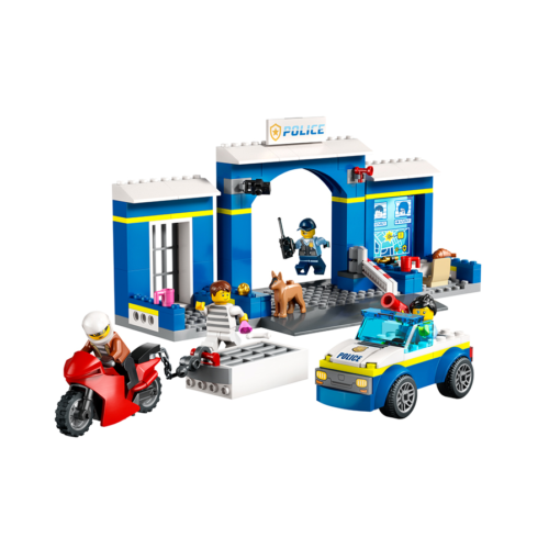 60370 LEGO City Politiebureau Achtervolging1