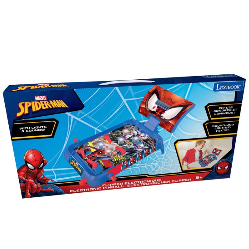 Lexibook Flipperkast Spider-Man1